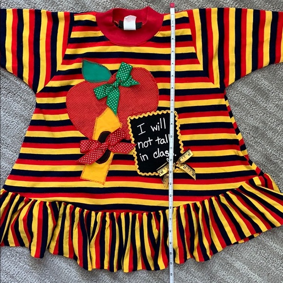 Vintage Girl’s School Two-Piece Striped Outfit - Picture 8 of 16